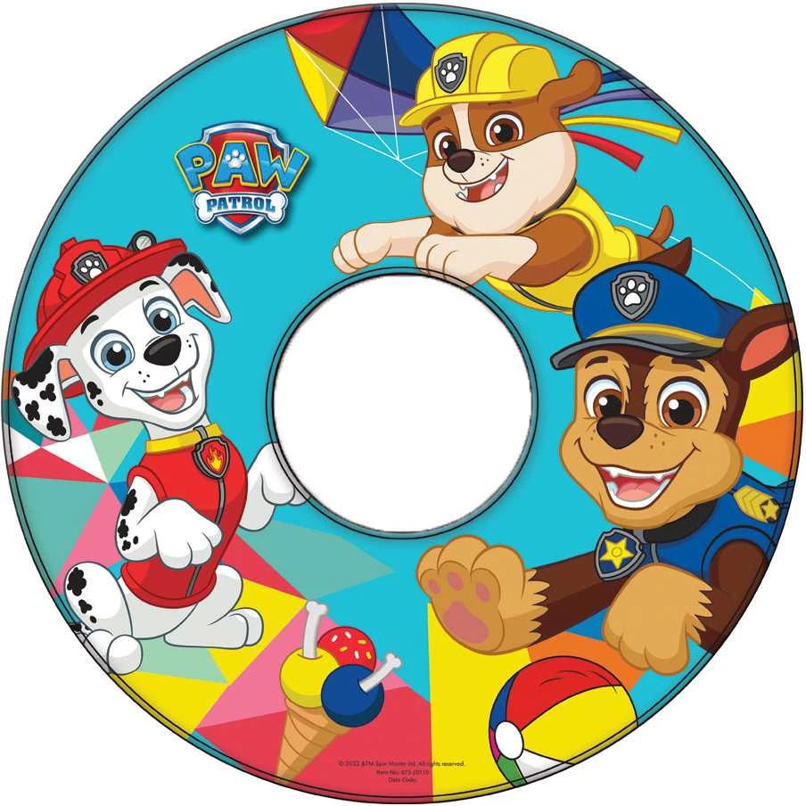Paw Patrol vasaros plaukimo ratas 51 cm