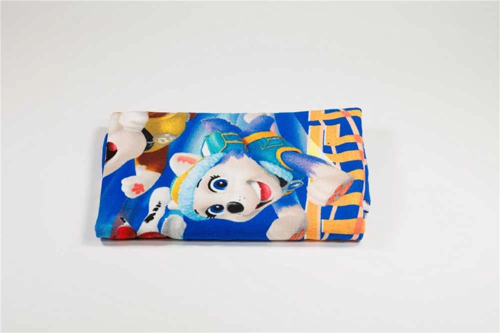 „Paw Patrol“ vonios rankšluostis, paplūdimio rankšluostis 70x140cm (greitai džiūstantis)