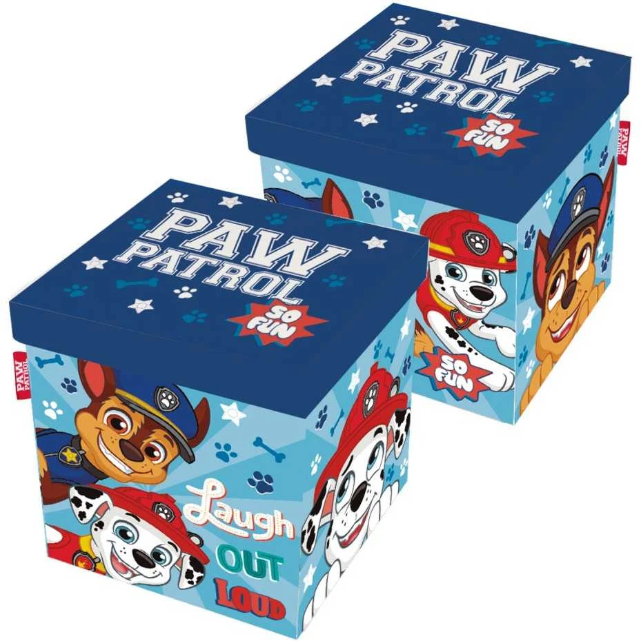 MCU Paw Patrol žaislų konteineris / pufas