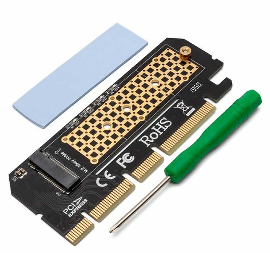 M.2 Adapteris - Savio AK-41 PCI-E Išplėtimo Kortelė
