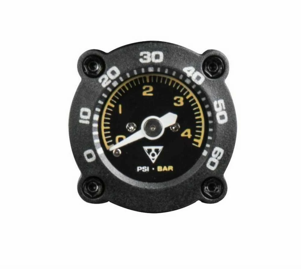 Rankinis siurblys Topeak Mountain DA G, dvigubo veikimo, manometras