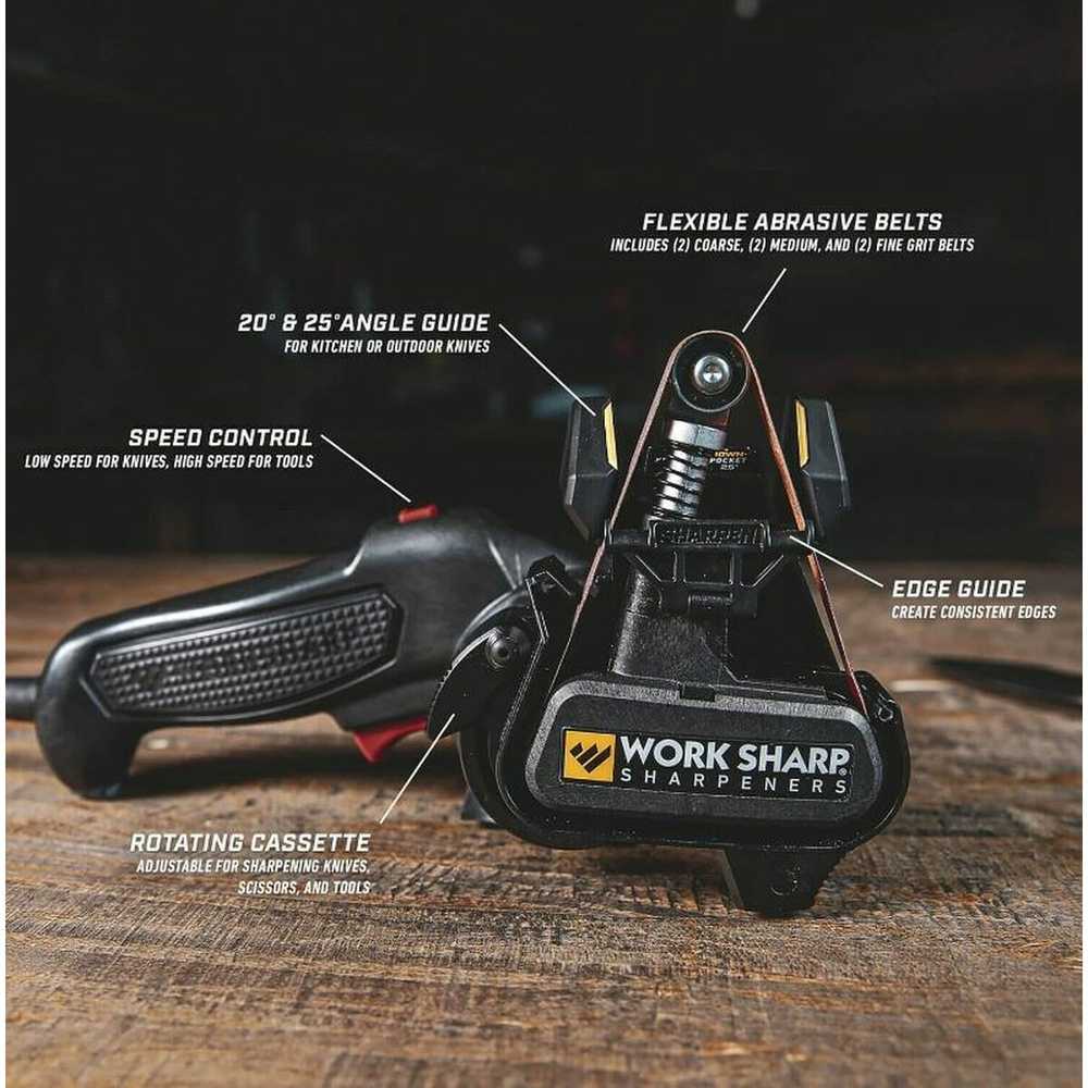 „Work Sharp Peilis & Tool Sharpener Mk.2“ – peilių ir įrankių galąstuvas
