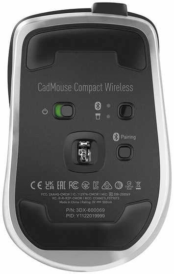3DConnexion CadMouse kompaktiška belaidė pelė