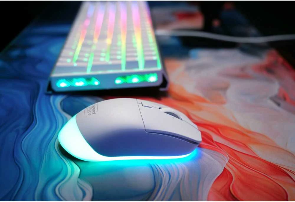 Cherry XTRFY M50 Baltas Belaidė pelė
