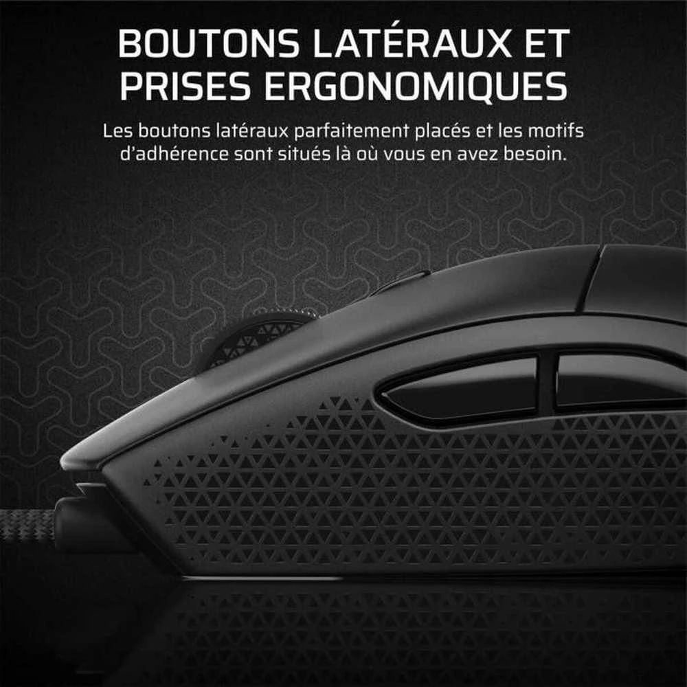 CORSAIR M55 Pelė žaidimams su laidu 16000 DPI Juodas