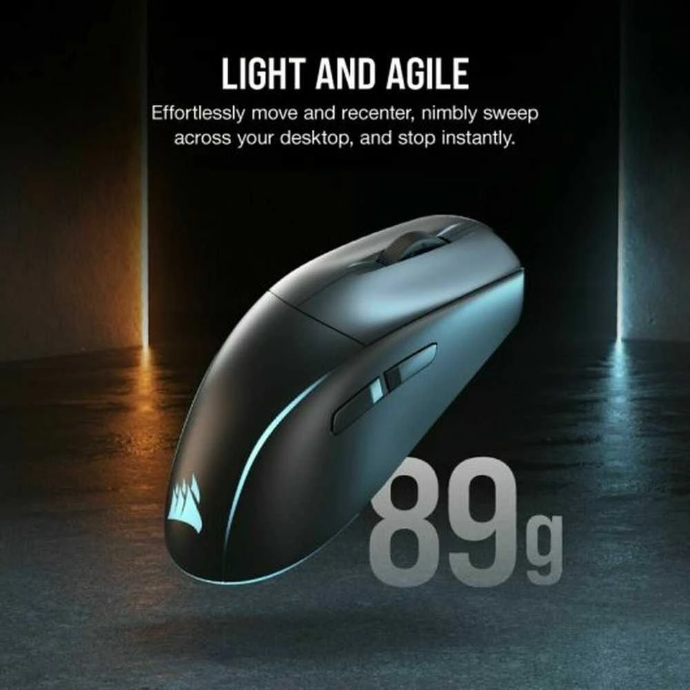 CORSAIR M75 WIRELESS Lightweight RGB Pelė žaidimams - Juodas