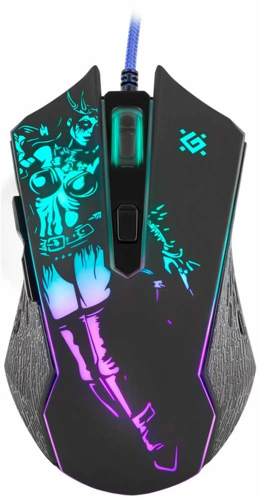 Žaidimų Pelė - Defender GM-933 7200dpi 6P RGB