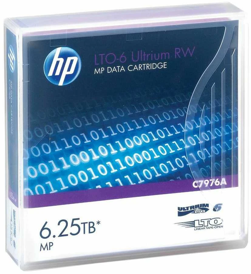 Hewlett Packard (HP) HPE LTO-6 Ultrium 6.25TB RW duomenų kasetė