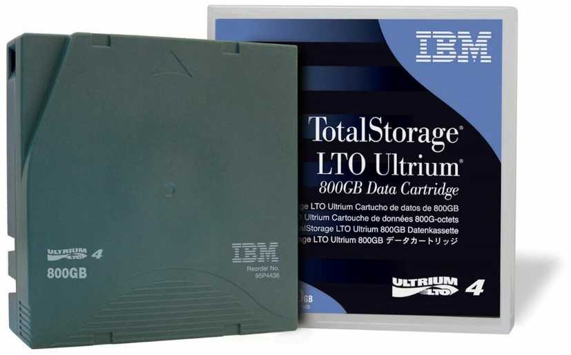 IBM LTO Ultrium 4 Tape Cartridge Tuščia duomenų juosta 0 mm