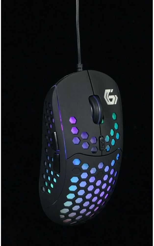 GEMBIRD USB žaidimų RGB apšvietimas pelė RAGNAR RX400 6 mygtukai 7200DPI