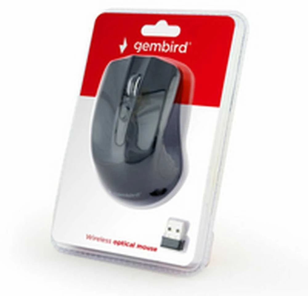 Gembird | Pelė | MUSW-4B-04 | Standard | Wireless | Juodas
