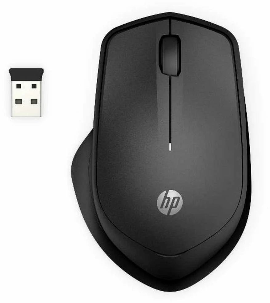 Belaidė pelė HP 280 Silent, juoda