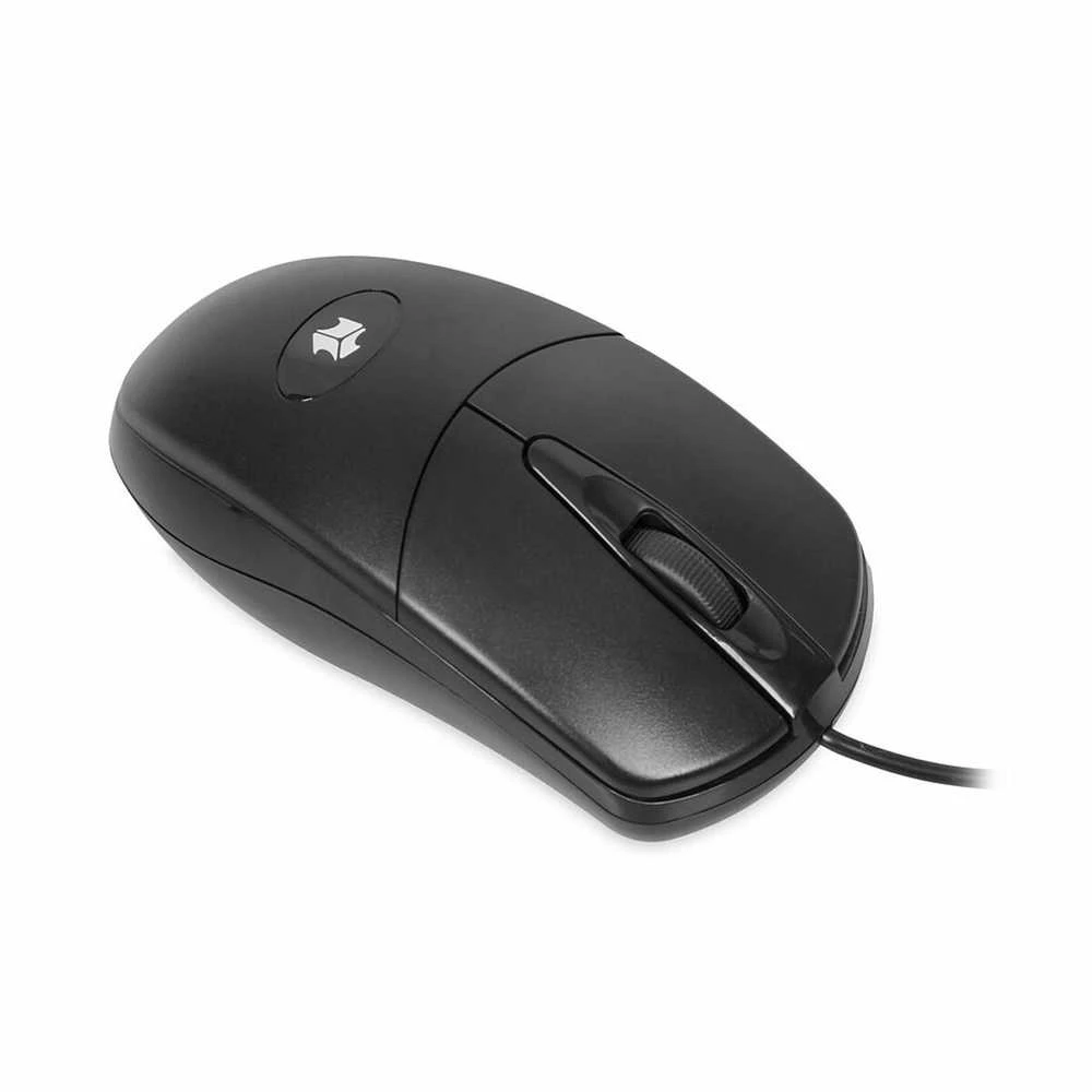 iBOX i007 su laidu optinė pelė, juodas