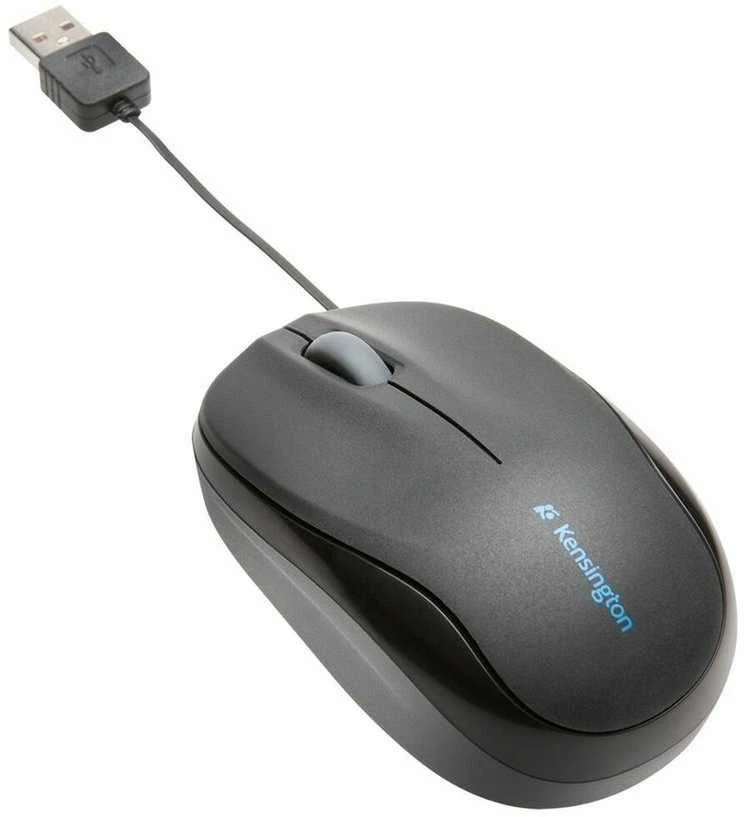 Leitz KENSINGTON Pro Fit Retractable Mobile Pelė juoda