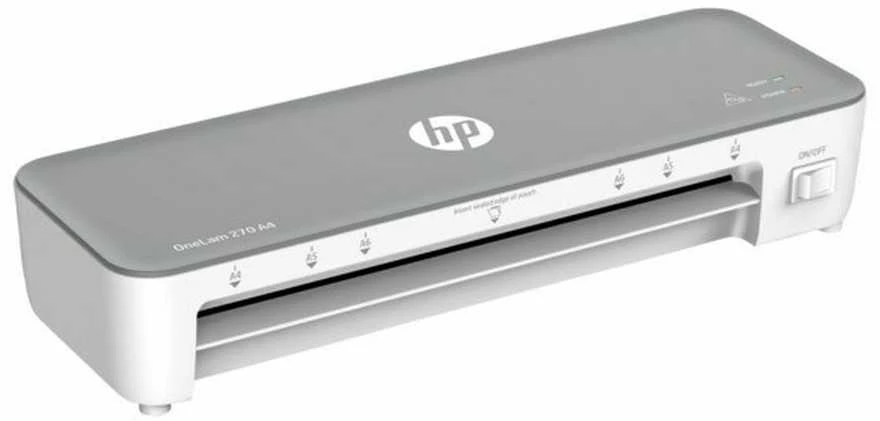 Laminatorius - HP OneLam 270 A4, 80-125 µm, 120 °C, 23 cm, pilkas