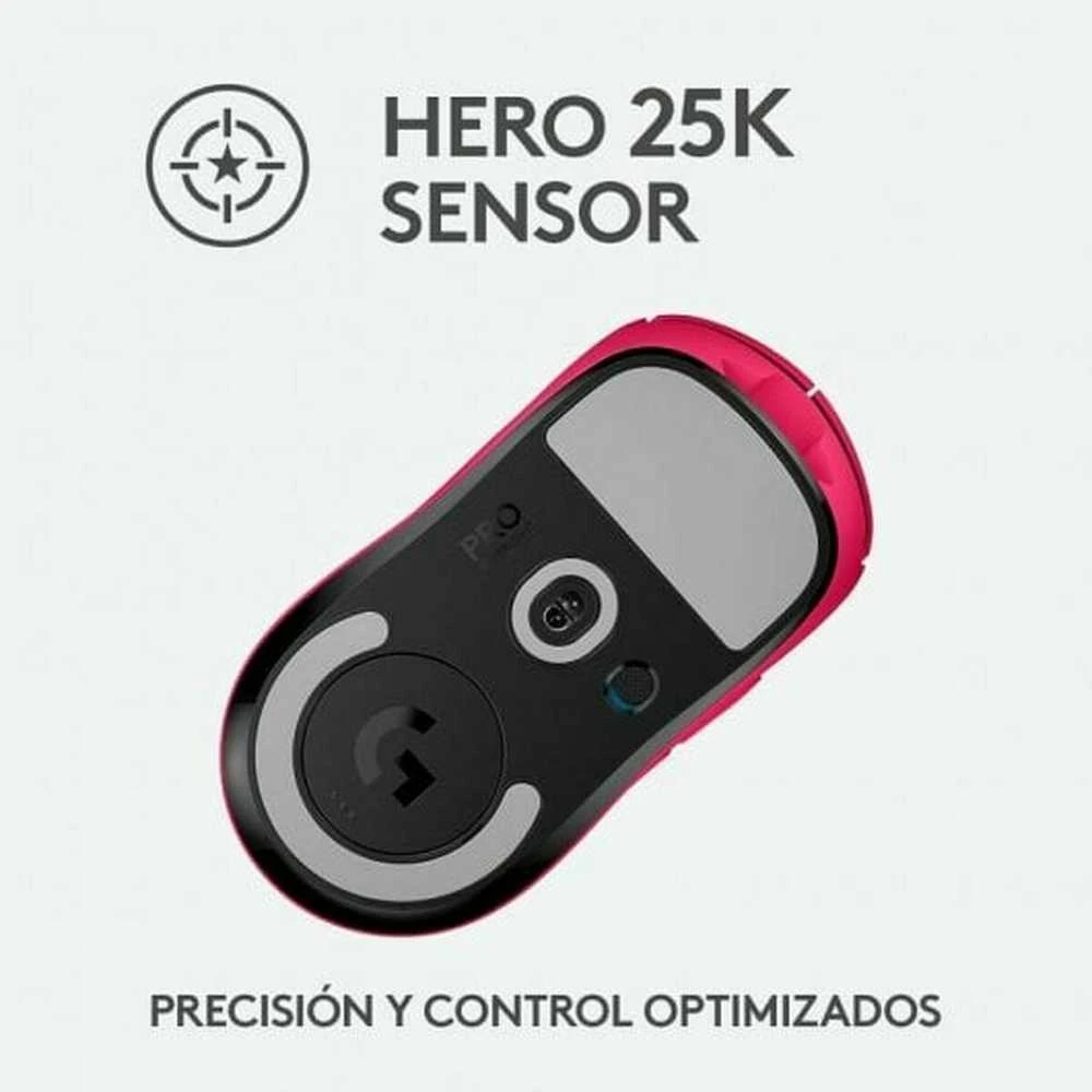LOGITECH G PRO X SUPERLIGHT 2 - LIGHTSPEED Pelė žaidimams MAGENTA