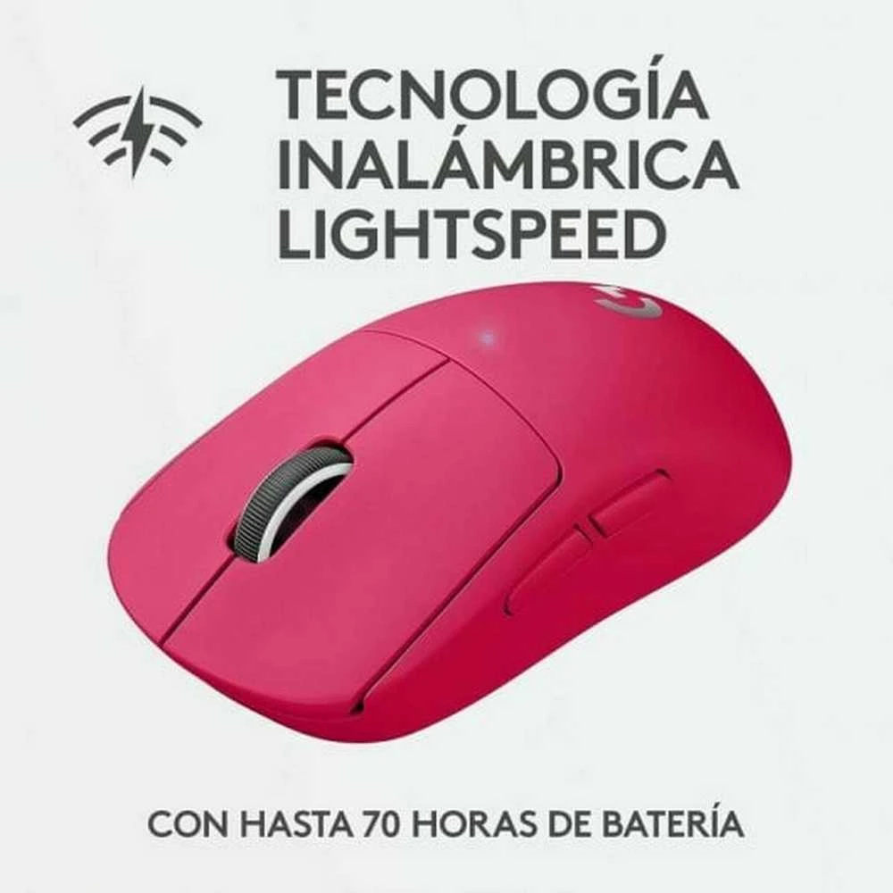 LOGITECH G PRO X SUPERLIGHT 2 - LIGHTSPEED Pelė žaidimams MAGENTA
