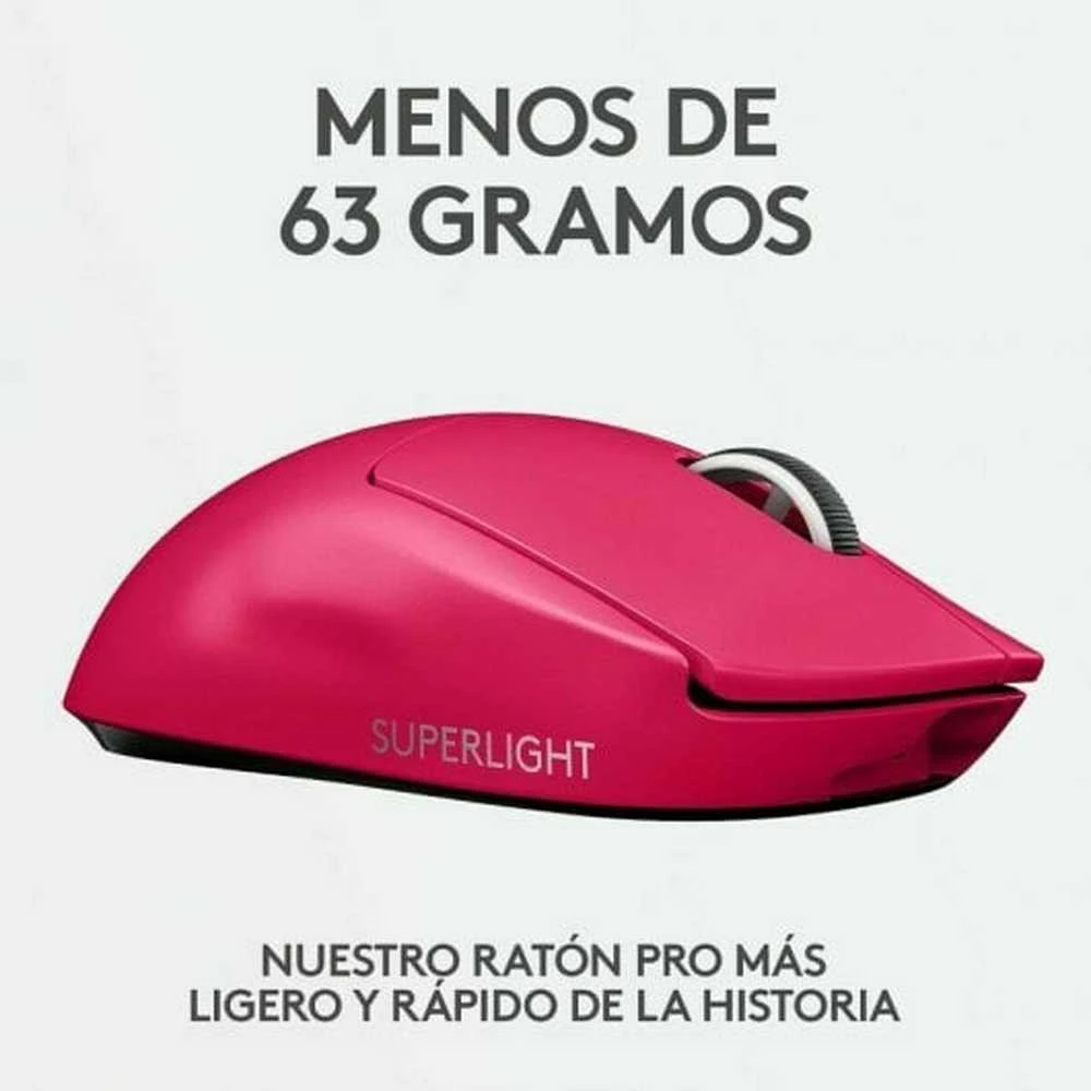 LOGITECH G PRO X SUPERLIGHT 2 - LIGHTSPEED Pelė žaidimams MAGENTA