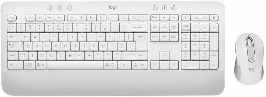 Klaviatūra Logitech Klaviatūros ir pelės rinkinys Signature MK650 Combo For Business - Baltas