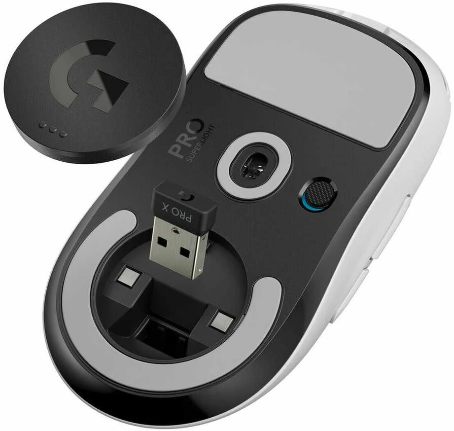 Belaidė žaidimų pelė Logitech G Pro X Superlight, Balta