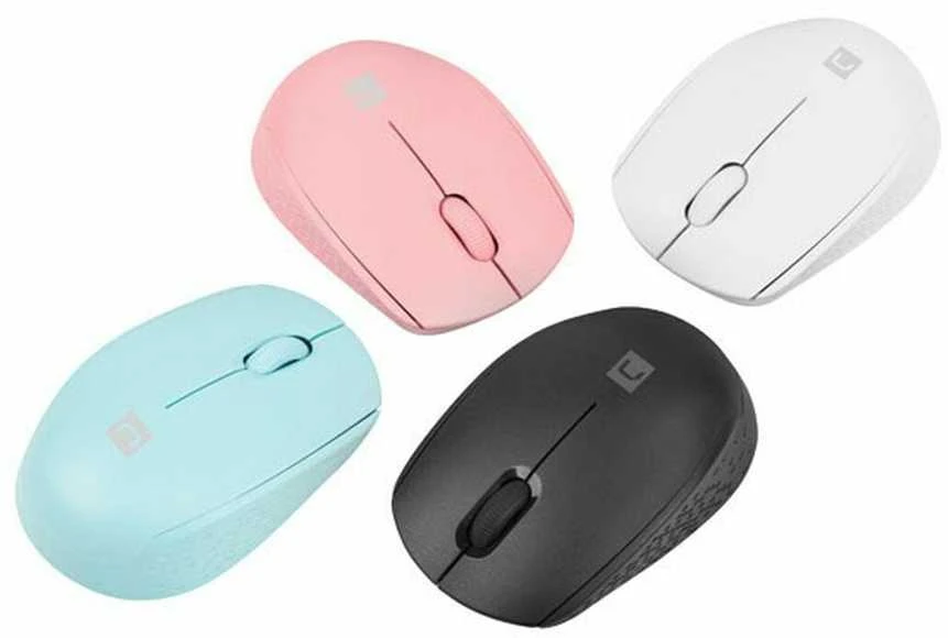 Kompiuterio Pelė - NATEC STORK Belaidė Optinė 1600 DPI USB Type-A Ambidextrinė Rožinė