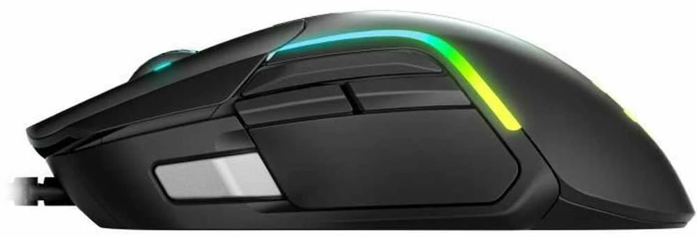 Žaidimų pelė su laidu SteelSeries Rival 5, Juodos spalvos
