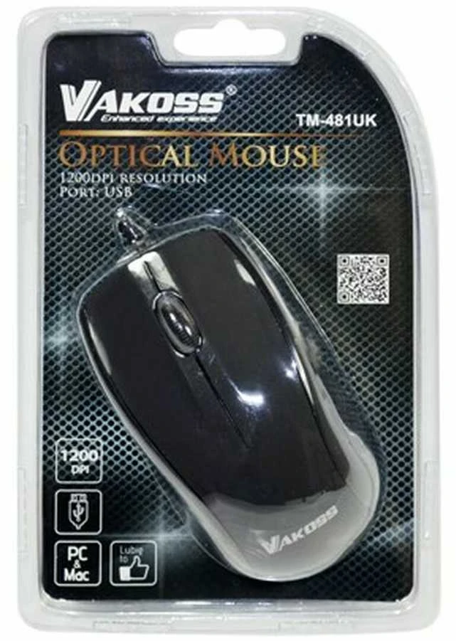 Vakoss TM-481UK pelė USB Type-A Optinė 1200 DPI