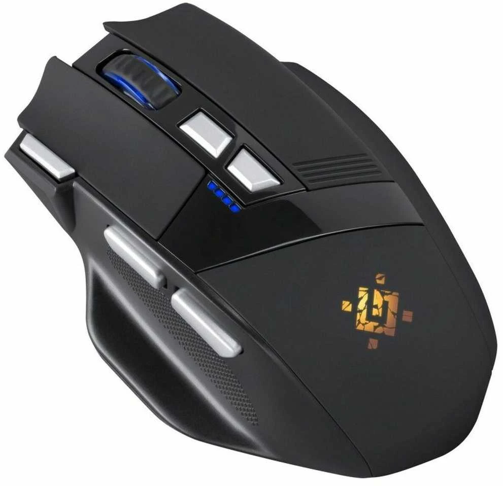 Pelė DEFENDER GM-885 KNIGHT RF WIRELESS 3200dpi 8P Juodas