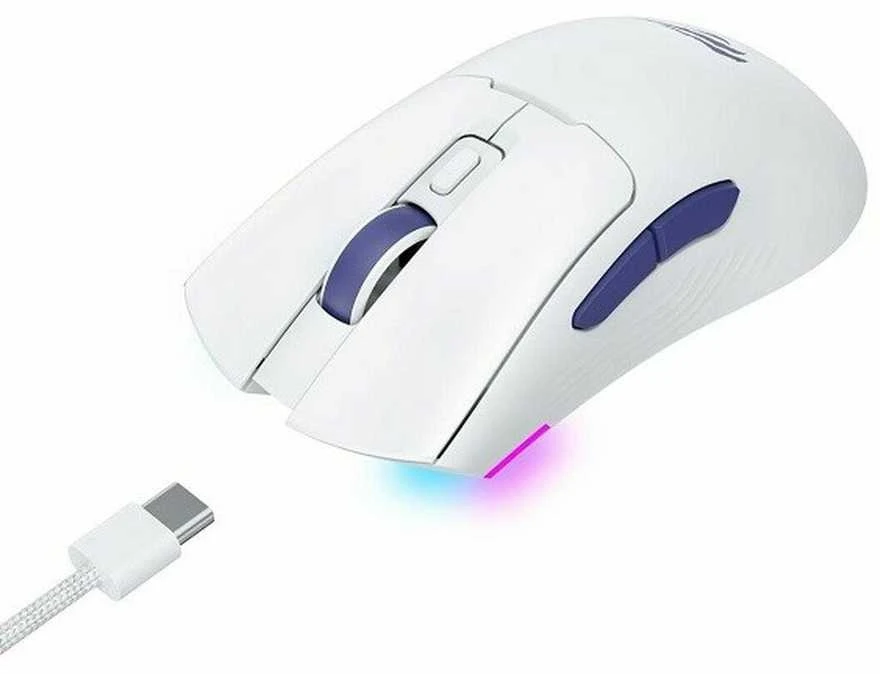 Havit MS966WB - gaming belaidė pelė, baltas