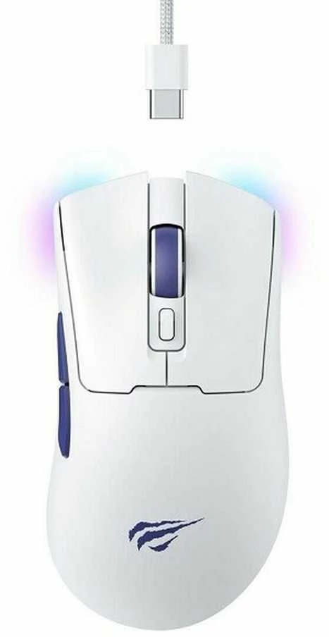 Havit MS966WB - gaming belaidė pelė, baltas