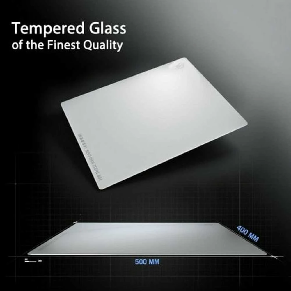 Pelės kilimėlis ASUS ROG Moonstone Ace L, 500x400, Baltas