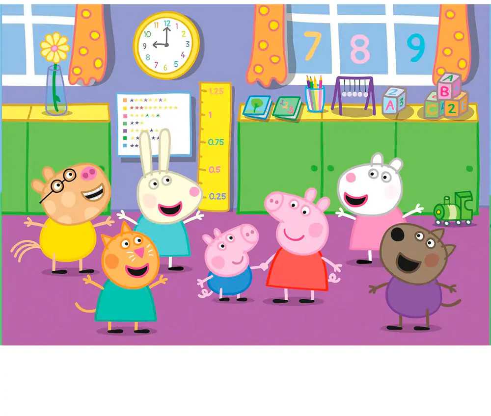 Clementoni Dėlionė 2x60 vnt. - Peppa Pig