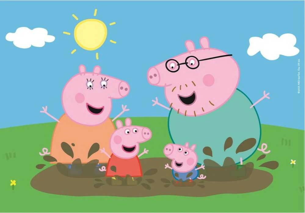 Clementoni Dėlionė 2x20 vnt. - Peppa Pig