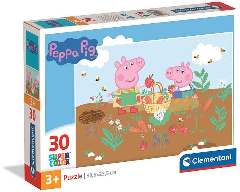 Clementoni Dėlionė 30 vnt. - Kiaulytė Peppa