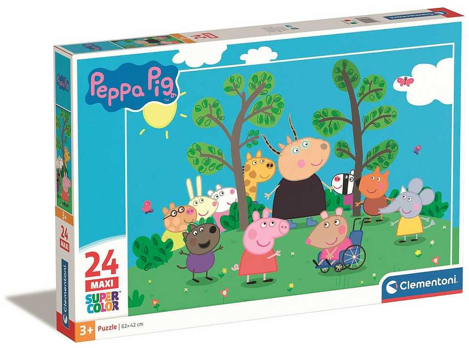 Clementoni Dėlionė 24 vnt. - Peppa Pig