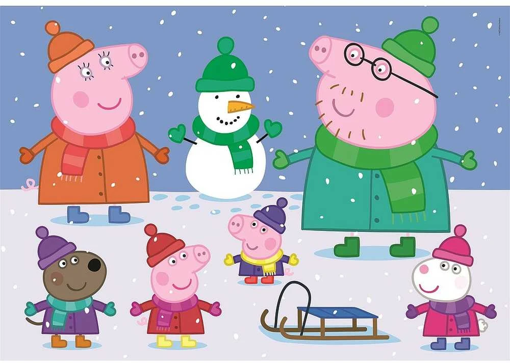Clementoni Dėlionė 104 vnt. - Peppa Pig