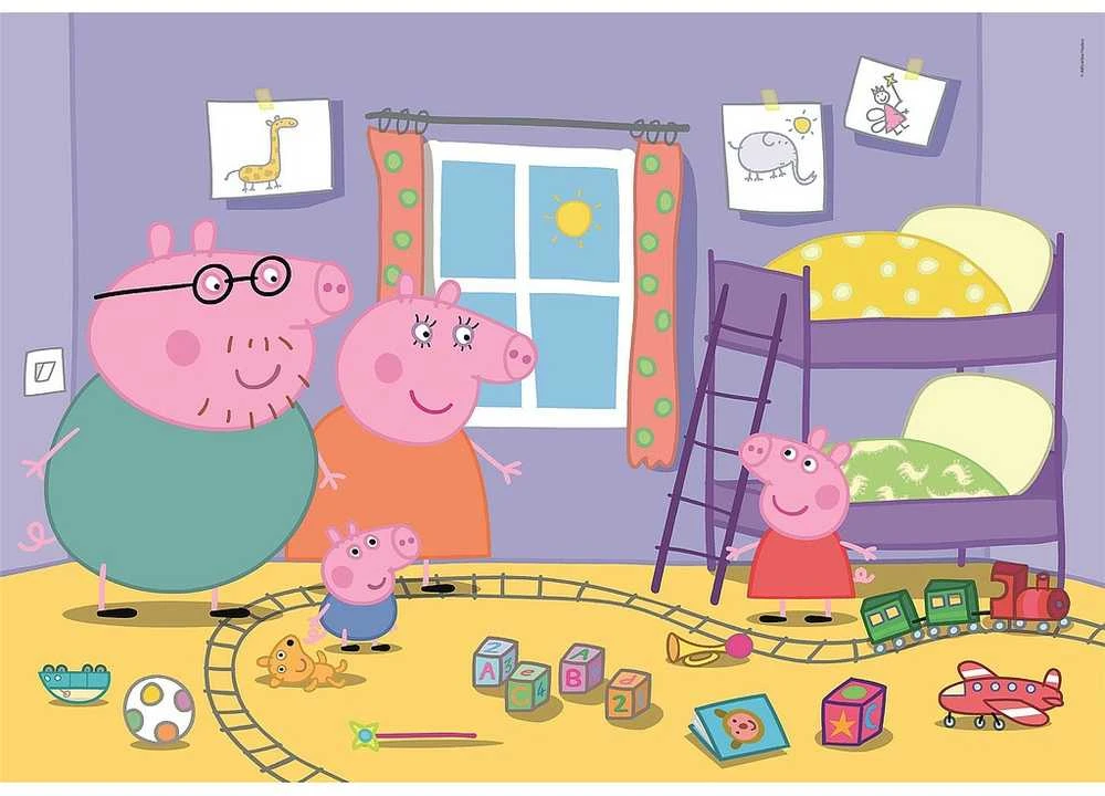 Clementoni Dėlionė 60 vnt. - Peppa Pig