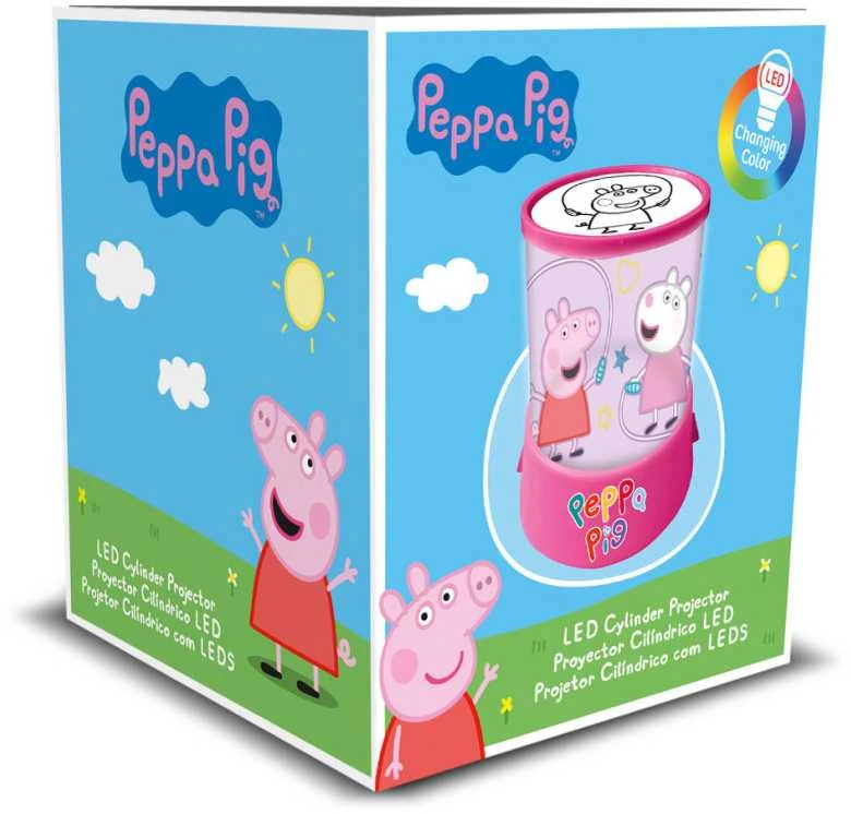 Kids Licensing Peppa Pig su LED projektoriumi PP09048