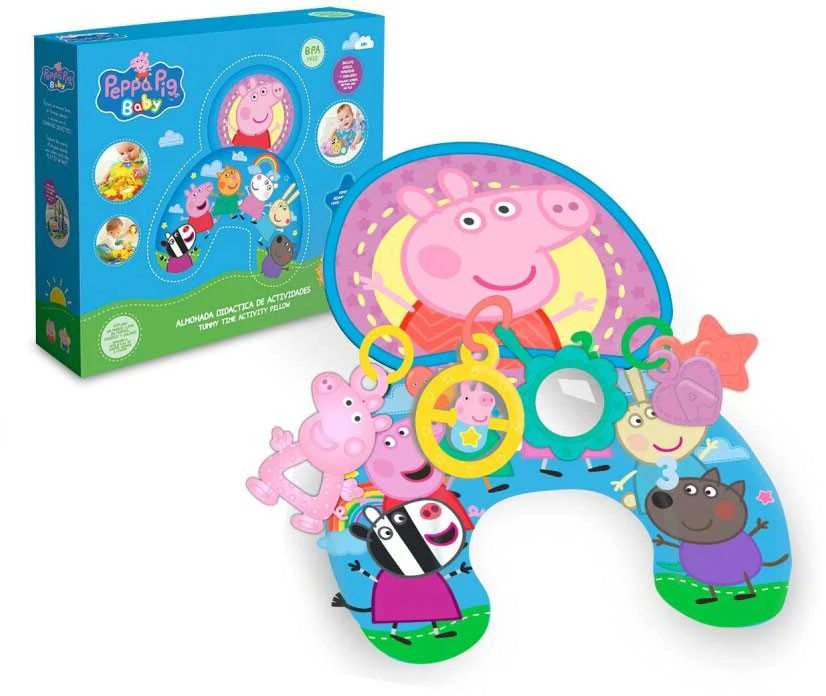 Peppa Pig aktyvumo pagalvė