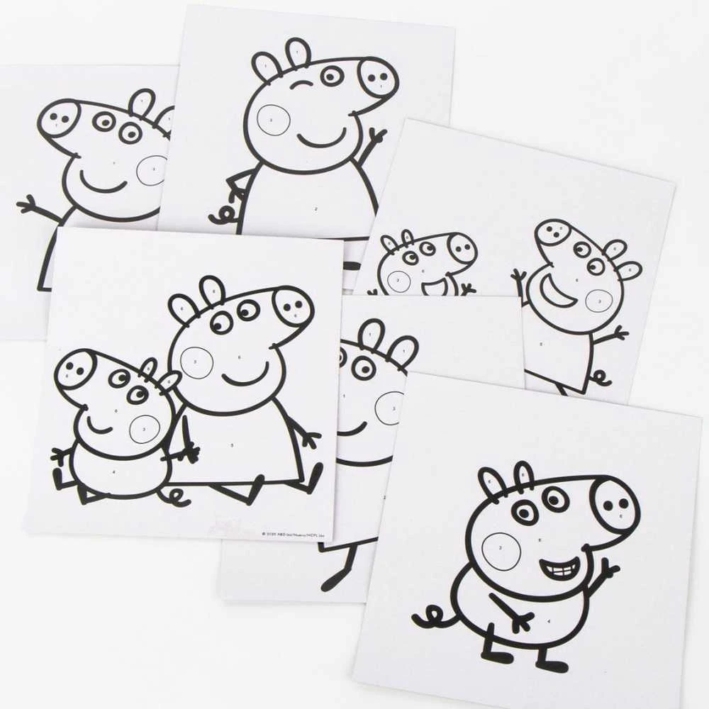 Peppa Pig Fun skaičių piešimo rinkinys