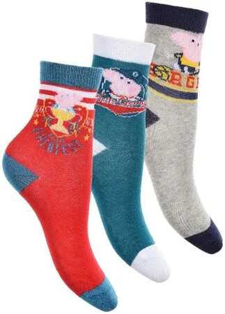 Peppa Pig George mėlynos vaikiškos kojinės 27/30