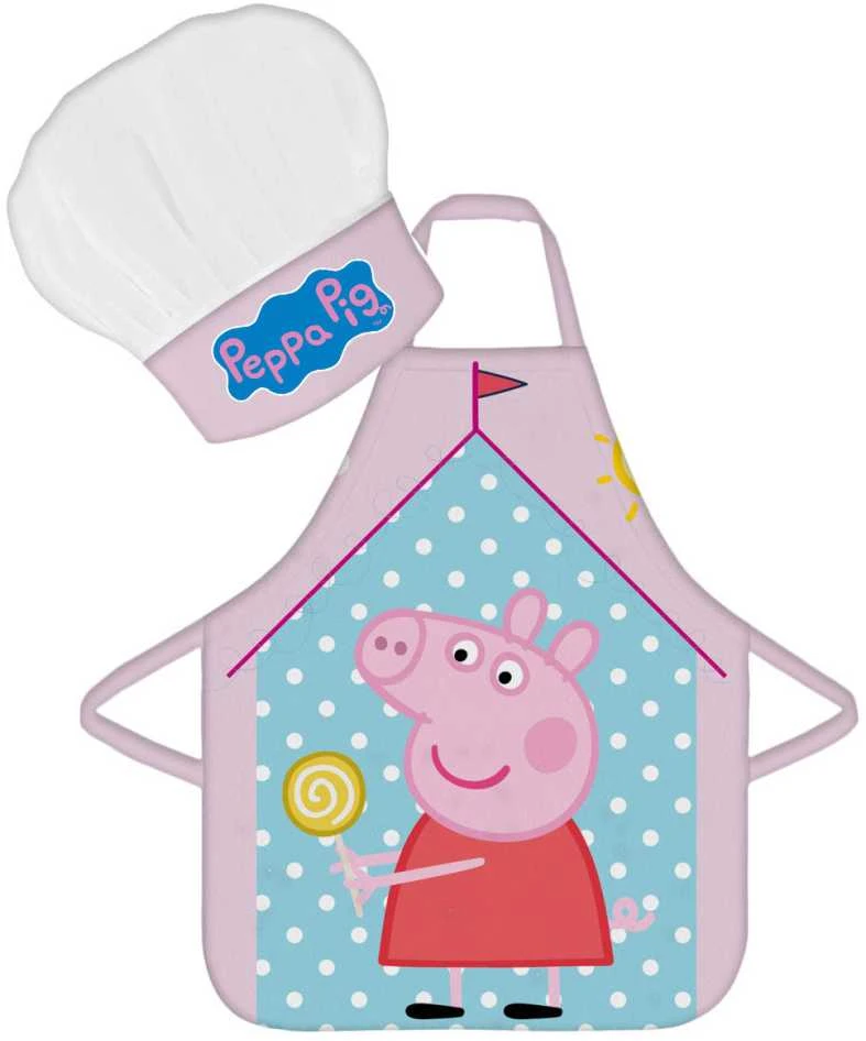 Peppa Pig „Peppa“ kiaulės virtuvės prijuostė