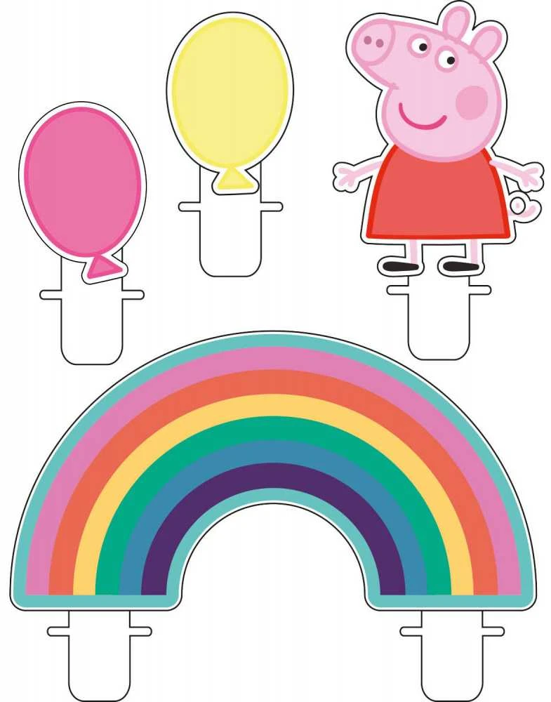 Riethmuller Europe AMSCAN Peppa Pig Piker Candles - 4 pcs. universal