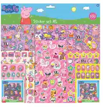 Peppa Pig lipdukų rinkinys XL