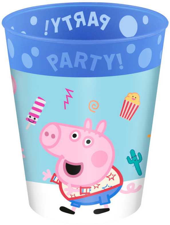 GoDan KUBEK PLAST 250ML PEPPA GO