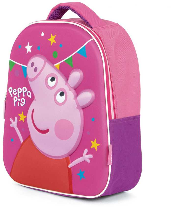 Peppa Pig Party 3D kuprinė, krepšys 32 cm