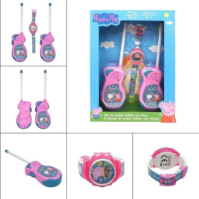 Peppa Pig Walkie Talkie PP17047 rožinis