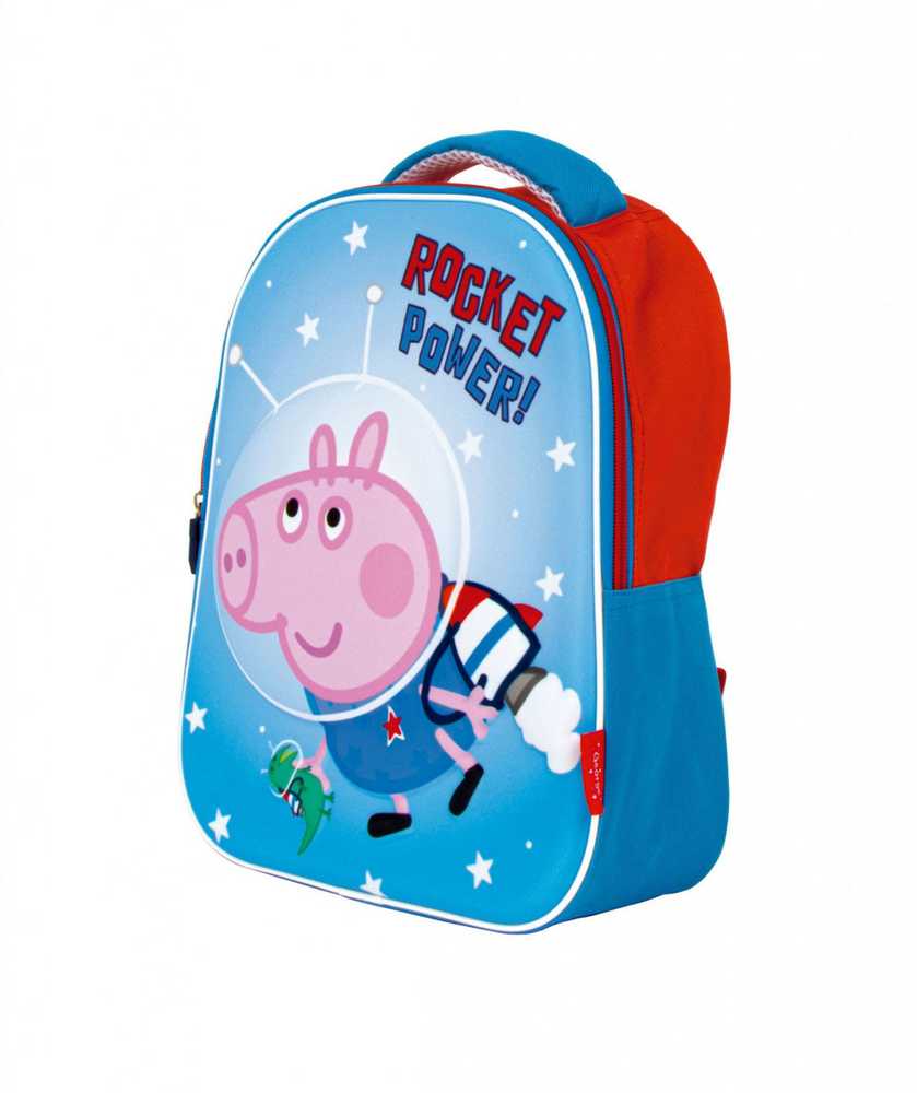 Peppa Pig Rocket 3D kuprinė, krepšys 32 cm
