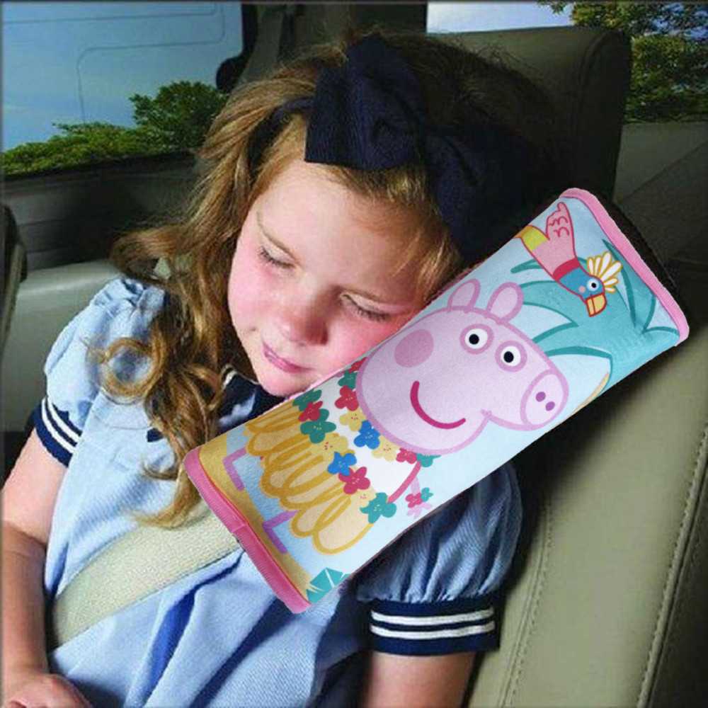 Peppa Pig saugos diržo apsauga, pagalvė