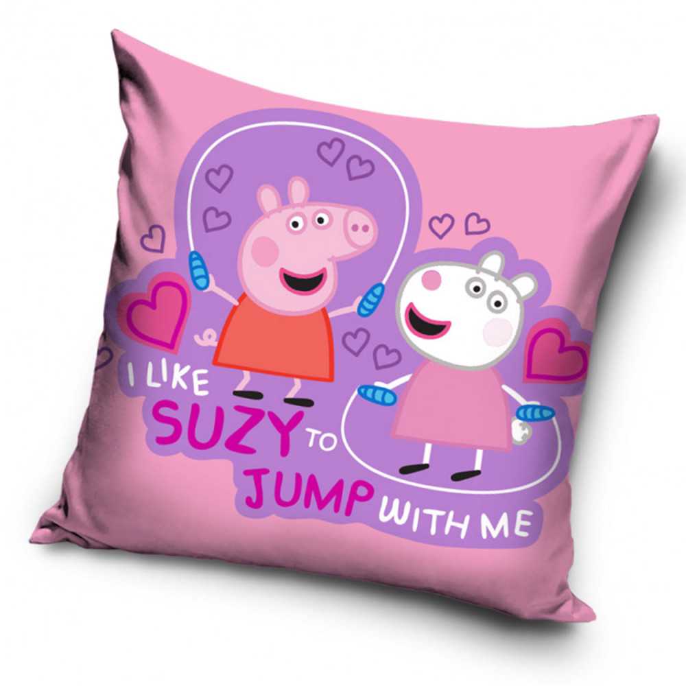 Peppa Pig pagalvėlės užvalkalas 40x40 cm
